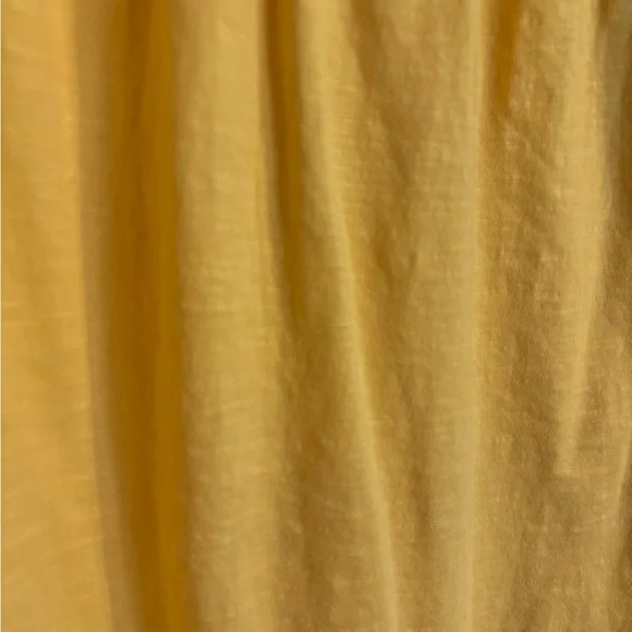 Sundance Manette LaceYellow Cotton Tank with pom-pom trim - Picture 8 of 9